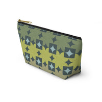 World's Fair Accessory Pouch w T-bottom in Green